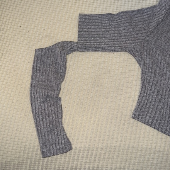 RUMOR cropped ribbed long sleeve - Picture 2 of 3